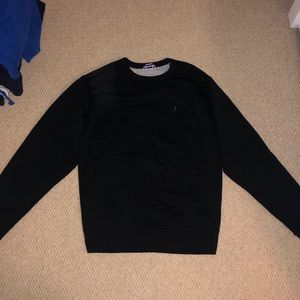 Champion Black Crew Neck